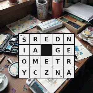 Hasło krzyżówkowe pierwiastek n tego stopnia z iloczynu n wartości danej zmiennej - średnia geometryczna – rozwiązanie, synonimy, podpowiedzi i definicje krzyżówkowe